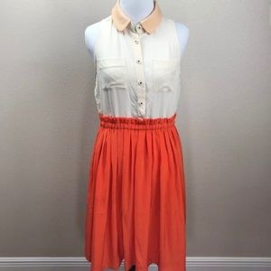 💐NEW Anthropologie Postmark Color Block Dress